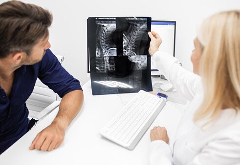 Diagnostic de l'ostéochondose cervicale chez l'homme